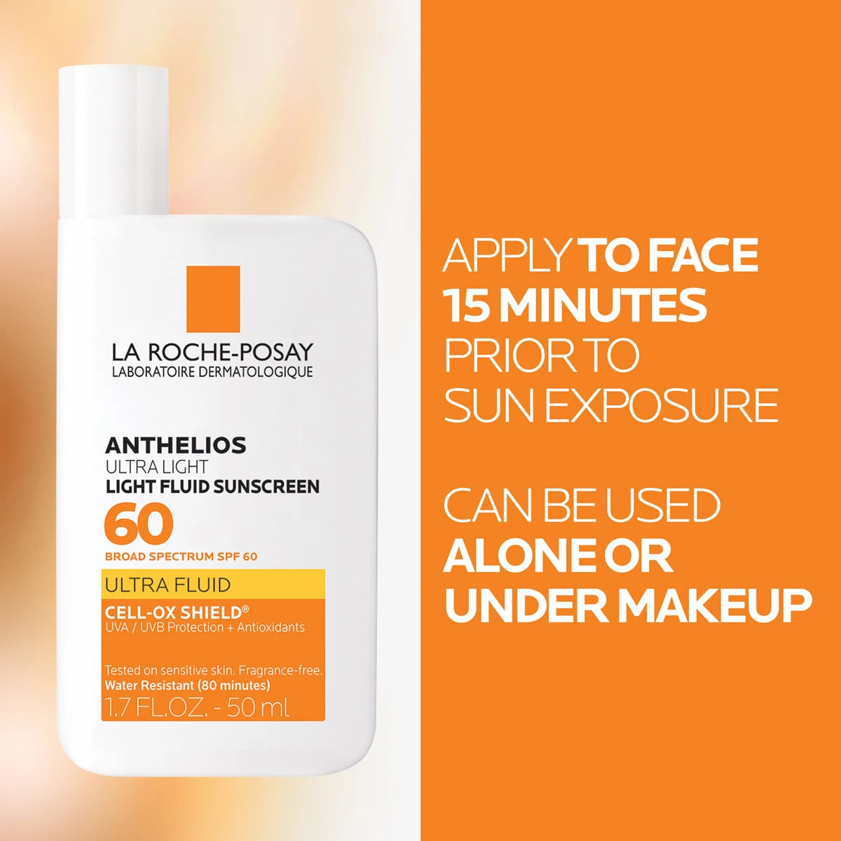 Anthelios Ultra Light Fluid Facial Sunscreen SPF 60