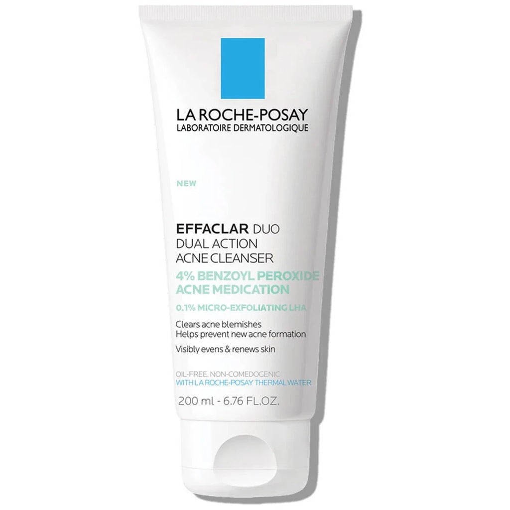 Effaclar Dual Action Acne Face Wash With 4% Benzoyl Peroxide - Default Title