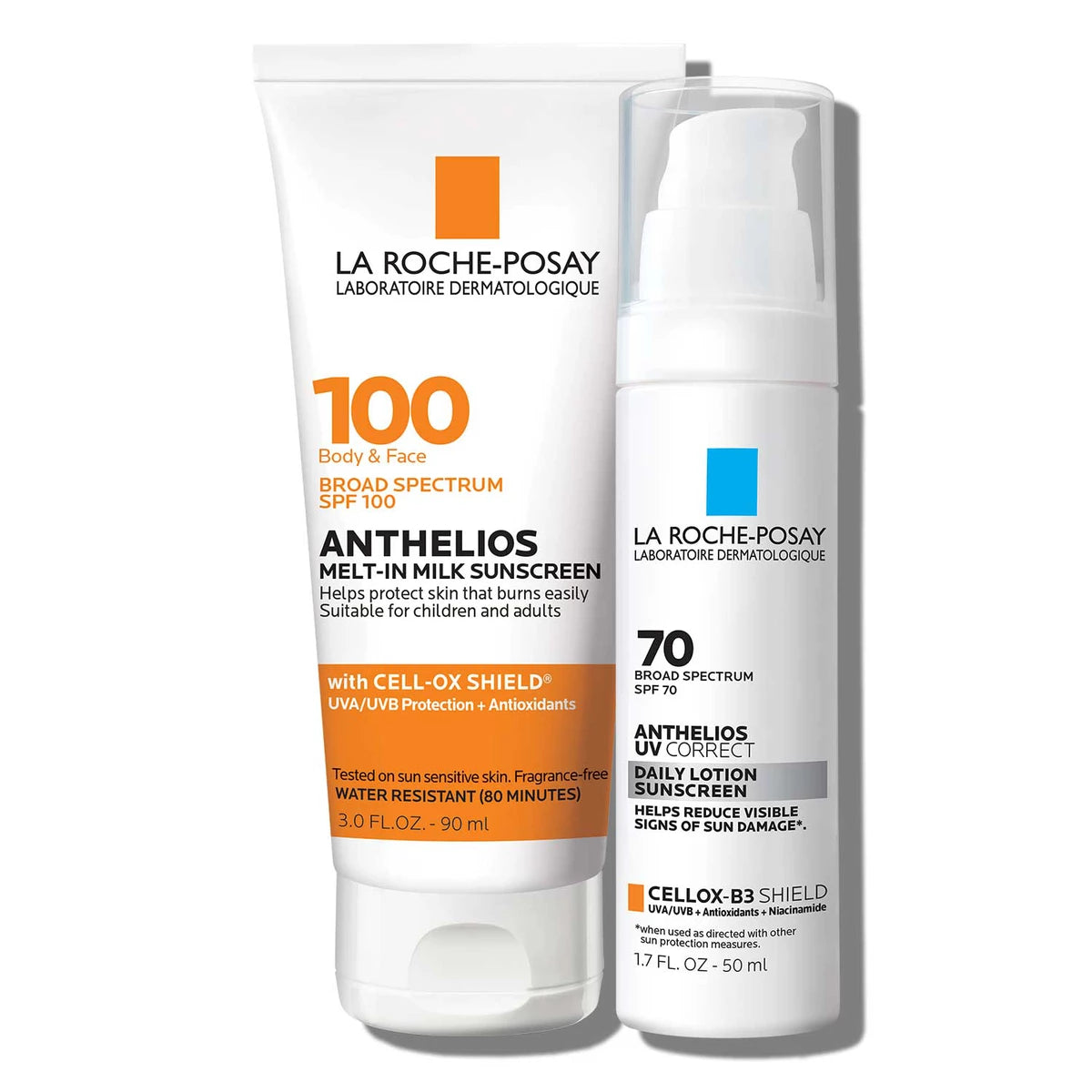 Anthelios High SPF Face & Body Sunscreen Set - Default Title